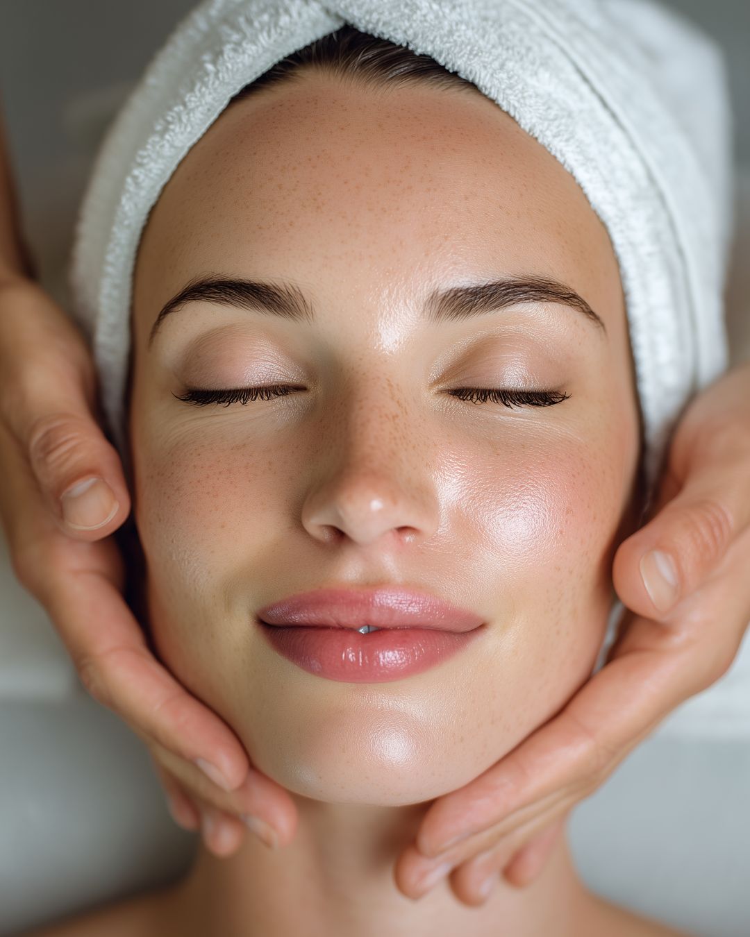 Private facial treatment suite
