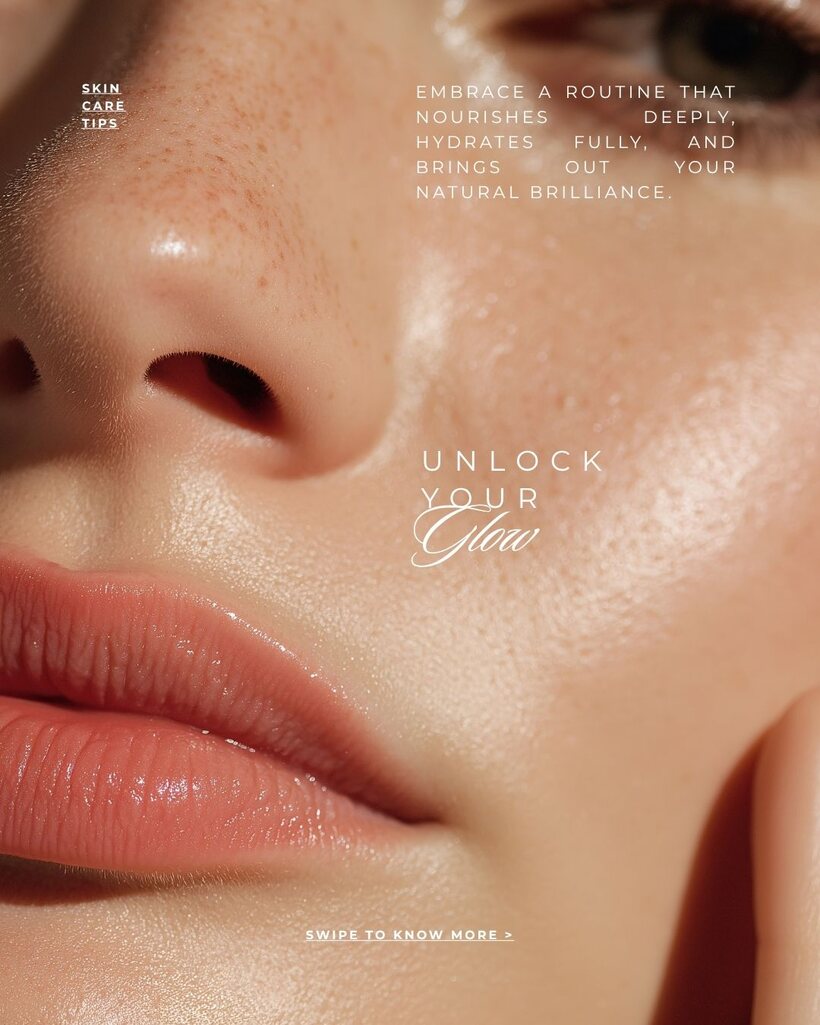 Unlock your glow — a routine that nourishes deeply, hydrates fully, and brings out your natural brilliance. ✨