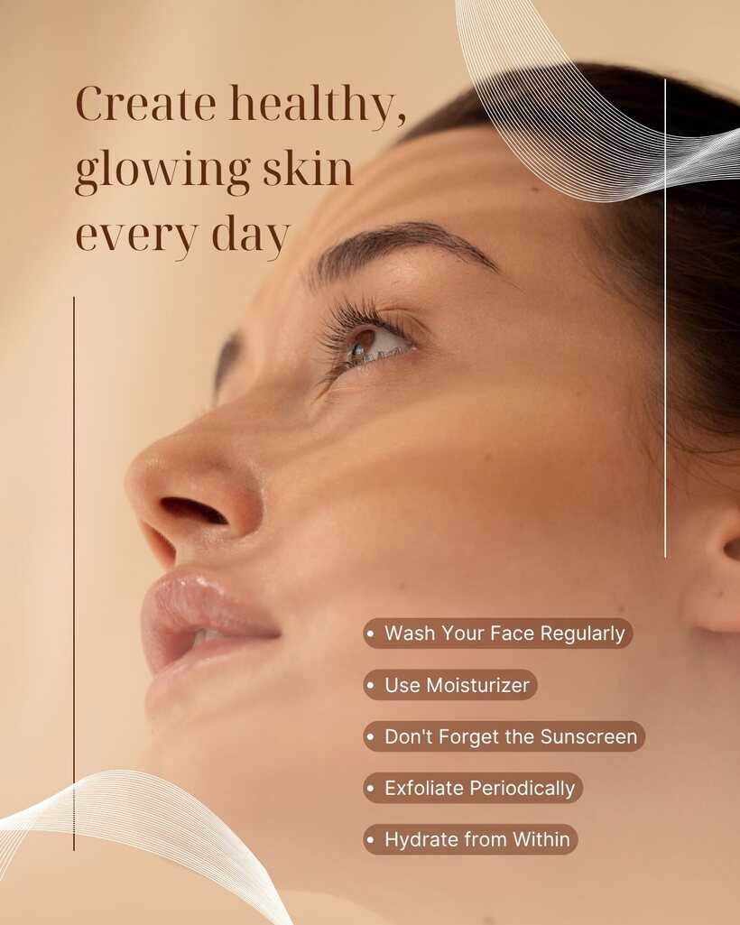 Create healthy, glowing skin every day — our estheticians' five essentials. 🤍